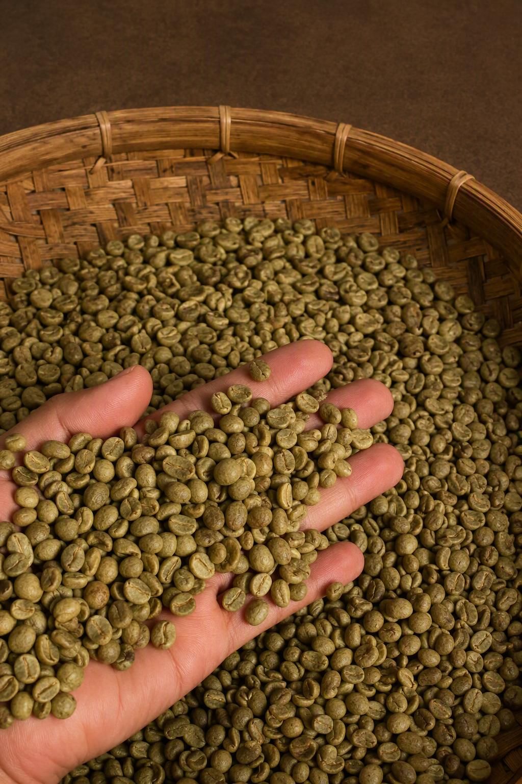 Robusta Coffee Beans (Green) 1kg